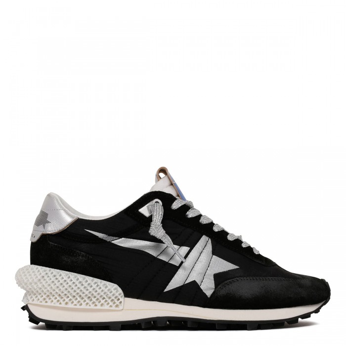 le noir cortina Marathon nylon sneakers