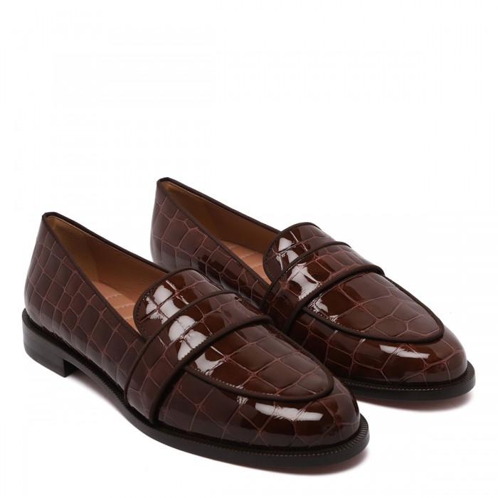 Le Noir Cortina Martin Leather Mocassins