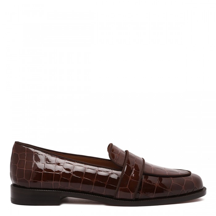 le noir cortina Martin leather mocassins