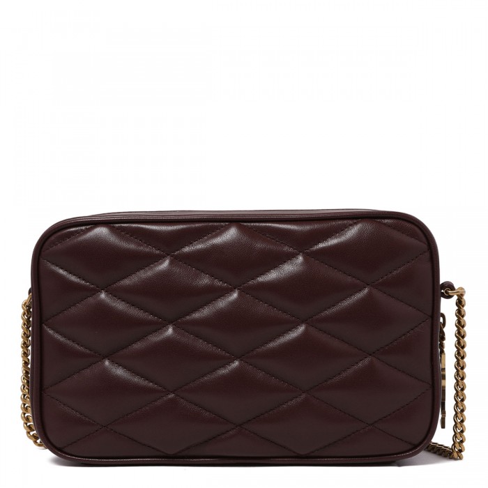 Le Noir Cortina Matelassé Leather Camera Bag