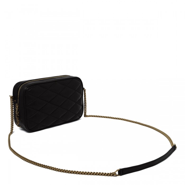 Le Noir Cortina Matelassé Leather Camera Bag