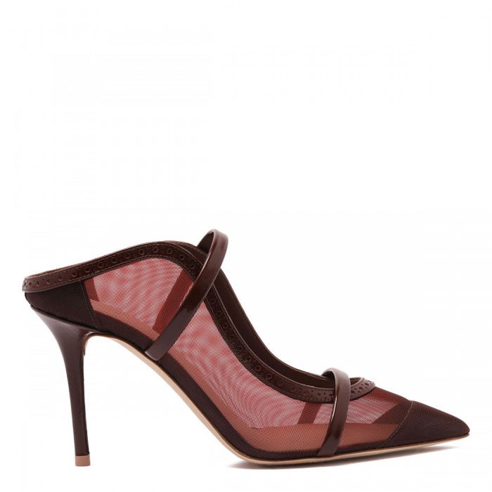 le noir cortina Maureen 85 mule pumps