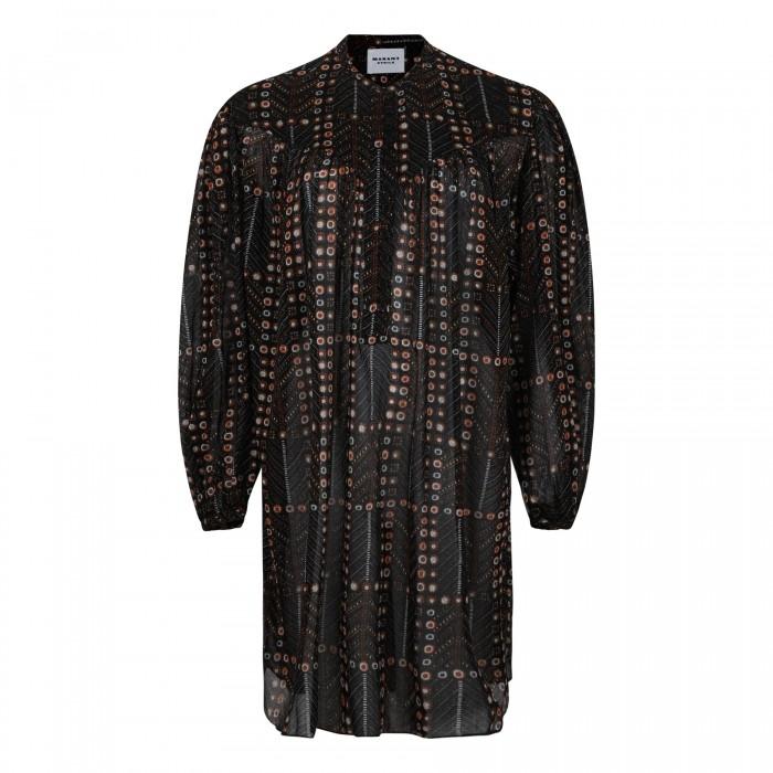 le noir cortina Melinda mini dress