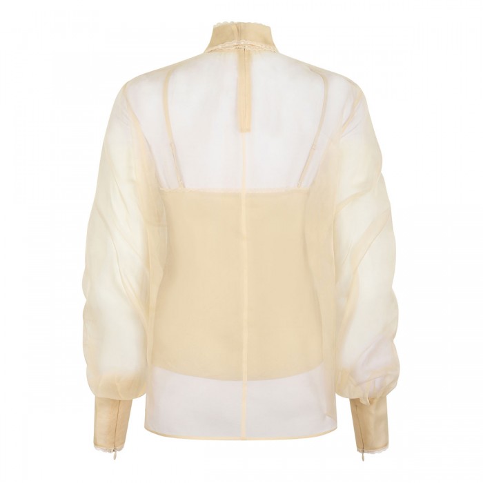 Le Noir Cortina Memento Organza Blouse
