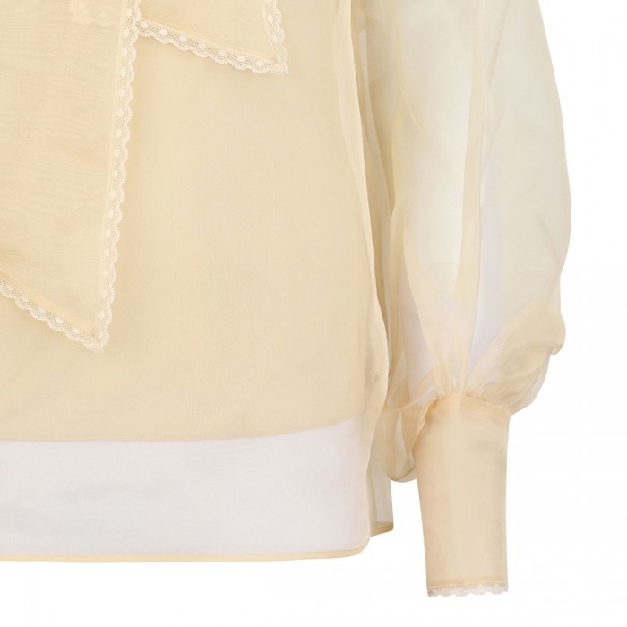 Le Noir Cortina Memento Organza Blouse
