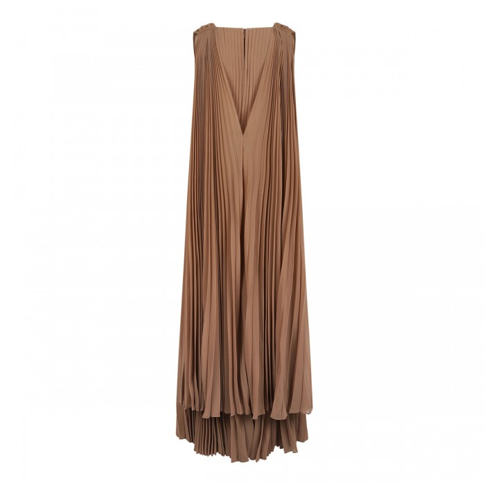 Le Noir Cortina Memento Pleated Gown