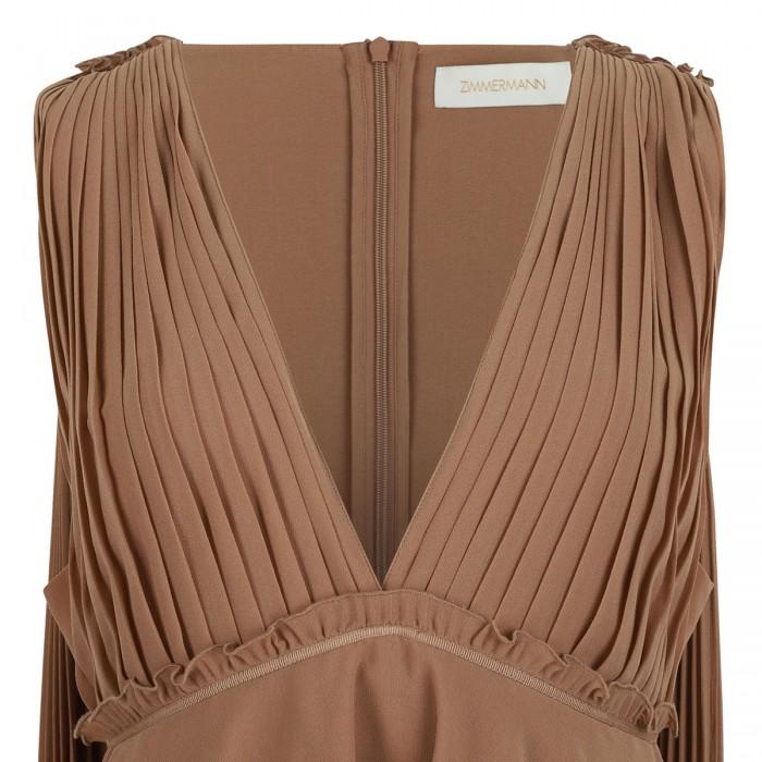 Le Noir Cortina Memento Pleated Gown