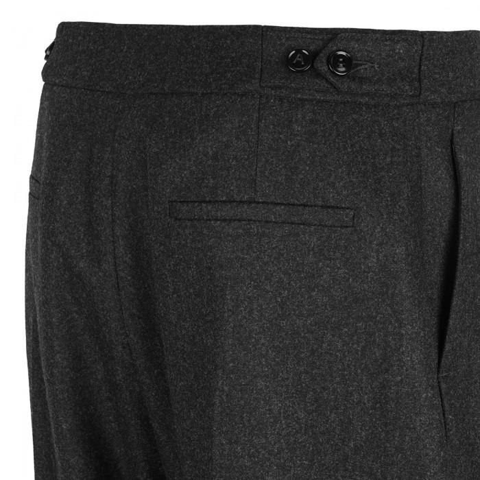 Le Noir Cortina Merino Flannel Tailored Pants