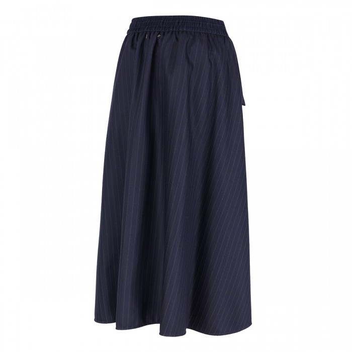 Le Noir Cortina Midnight Blue Circle Skirt