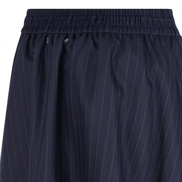 Le Noir Cortina Midnight Blue Circle Skirt