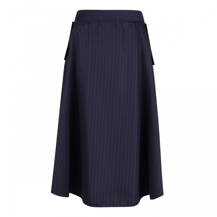 le noir cortina Midnight blue circle skirt