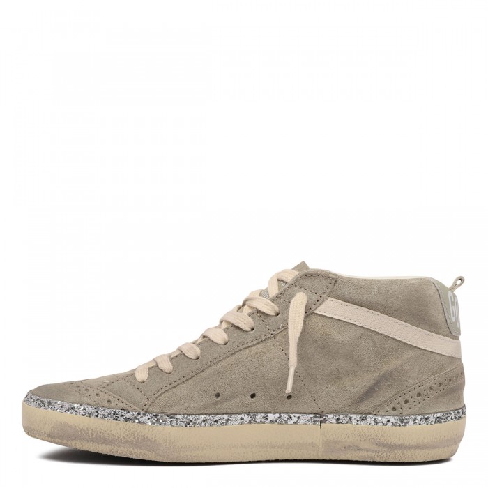 Le Noir Cortina MidStar Sneakers With White Star