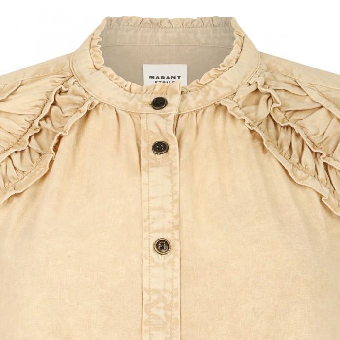 Le Noir Cortina Milya Beige Blouse