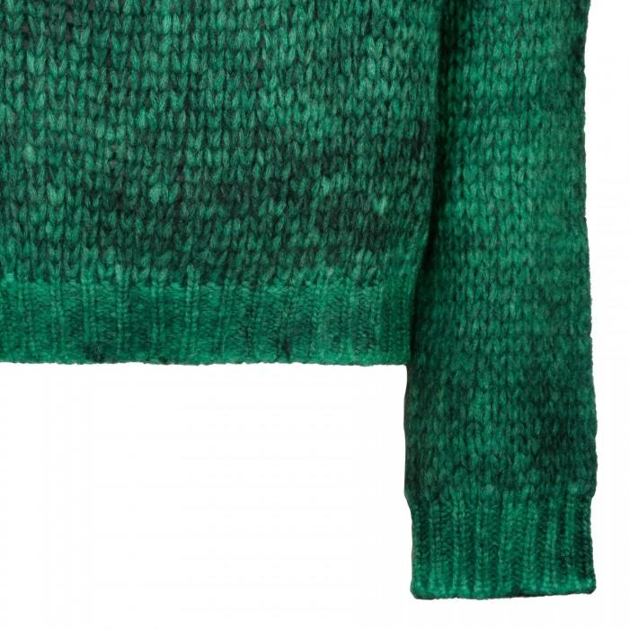 Le Noir Cortina Mint Green Alpaca Blend Sweater