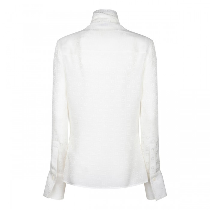 Le Noir Cortina Monogram White Shirt