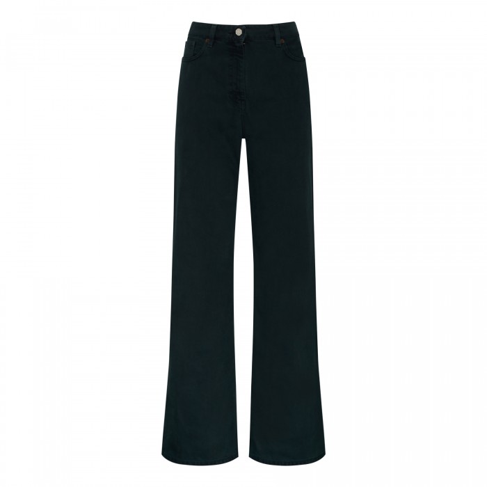 le noir cortina Musk green denim jeans