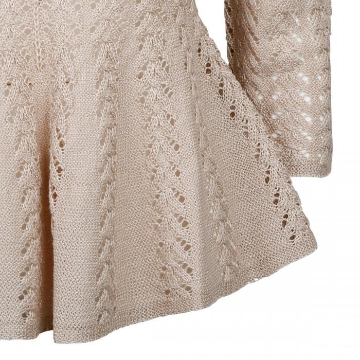 Le Noir Cortina Natura Knit Lace Top