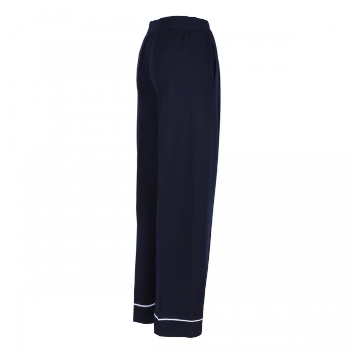 Le Noir Cortina Navy Blue Wool Pants