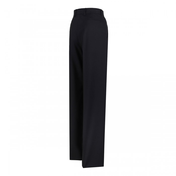 Le Noir Cortina Navy Wool Pants