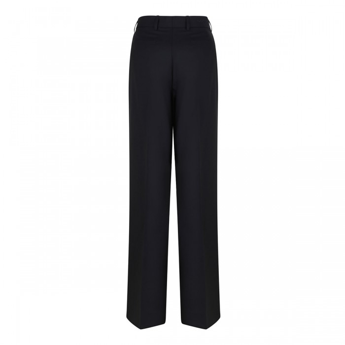 Le Noir Cortina Navy Wool Pants