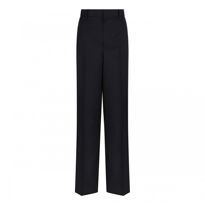 le noir cortina Navy wool pants