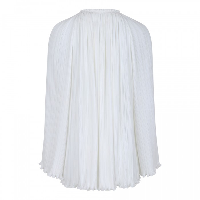 Le Noir Cortina Off-white Pleated Blouse