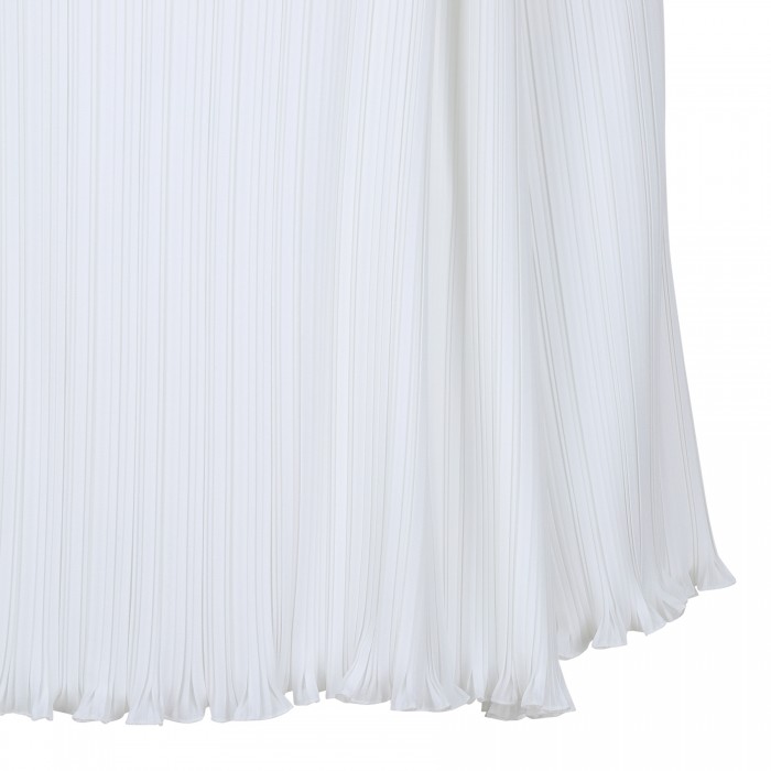 Le Noir Cortina Off-white Pleated Blouse