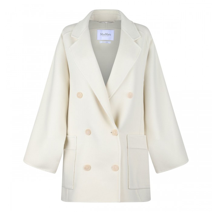 le noir cortina Orma wool and cashmere short coat