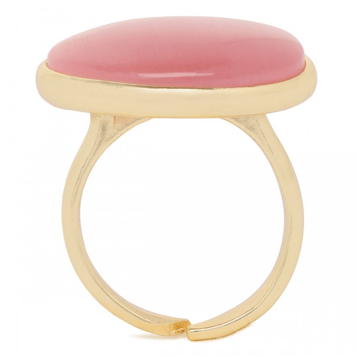 le noir cortina Oval pink ring