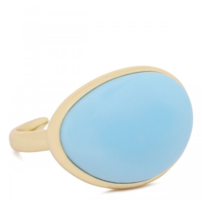 Le Noir Cortina Oval Turquoise Ring