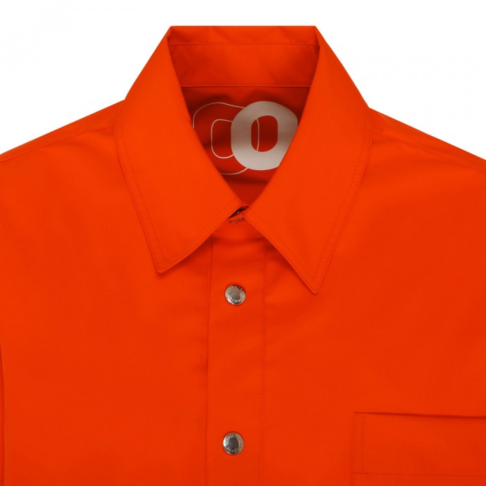 Le Noir Cortina Oversize Orange Boyfriend Shirt