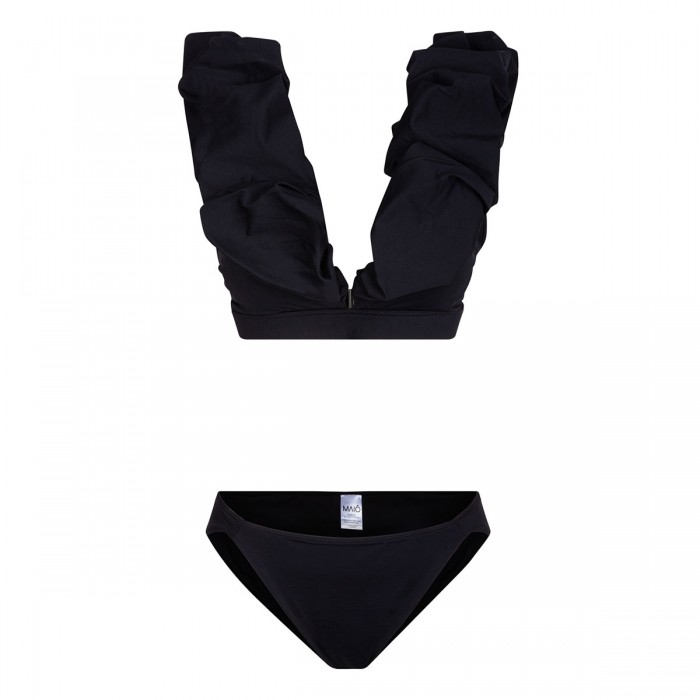 le noir cortina Palazzo black bikini set