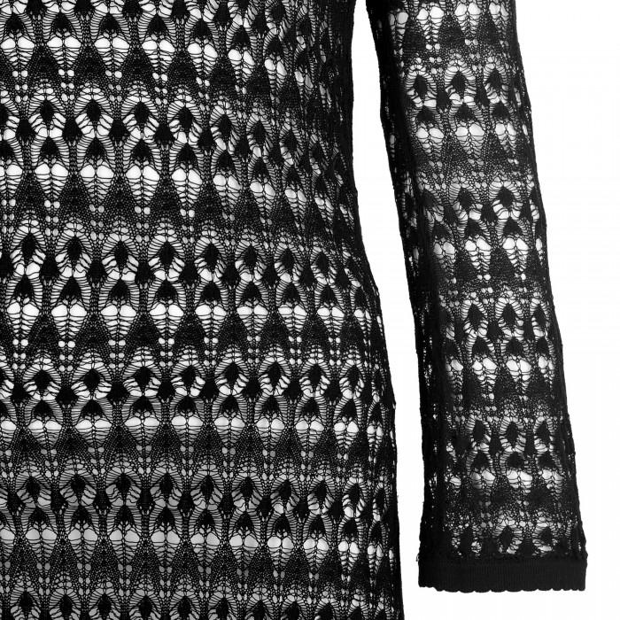 Le Noir Cortina Paloma Open-back Crochet Dress