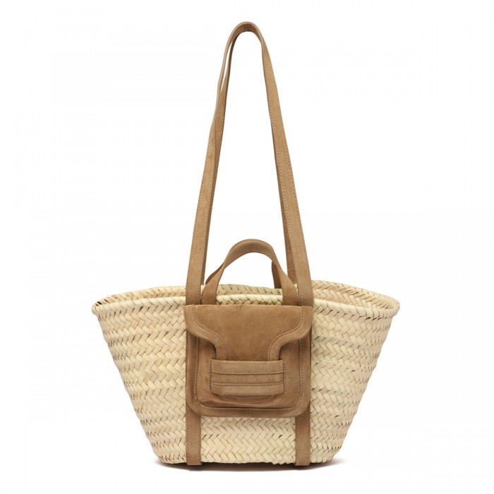 le noir cortina Panier Mini Alpha bag