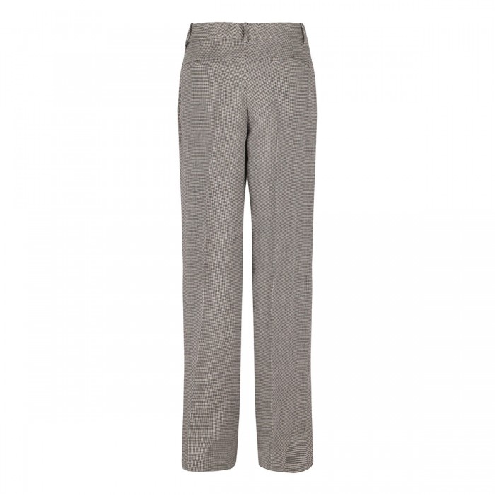 Le Noir Cortina Pied De Poule Pants