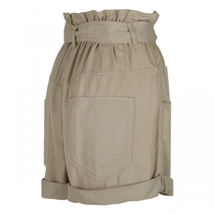 Le Noir Cortina Pierine Light Khaki Shorts