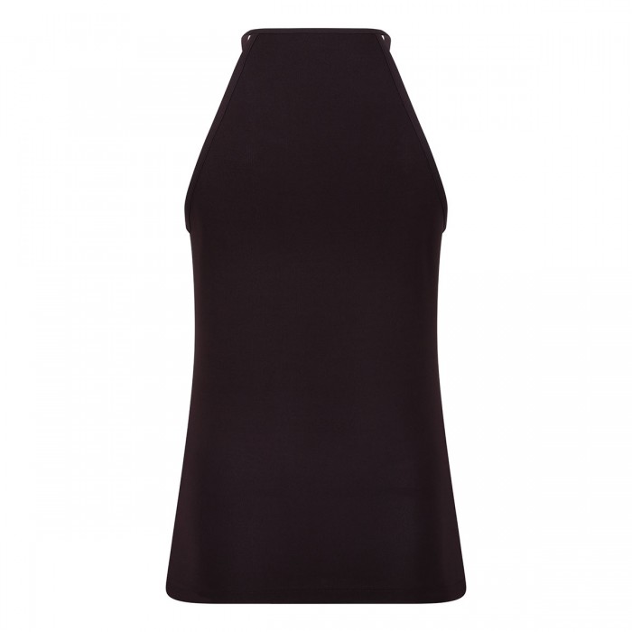 Le Noir Cortina Plum-hue Viscose Top