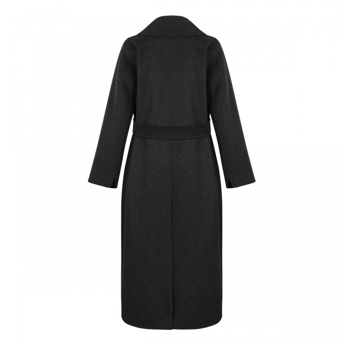 Le Noir Cortina Poldo Wool Wrap Coat