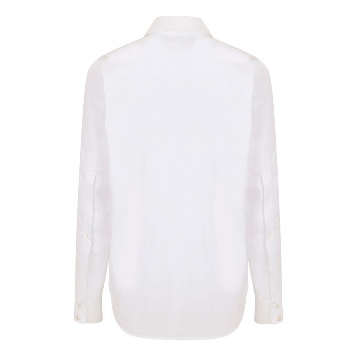 Le Noir Cortina Poplin Shirt With Horsebit