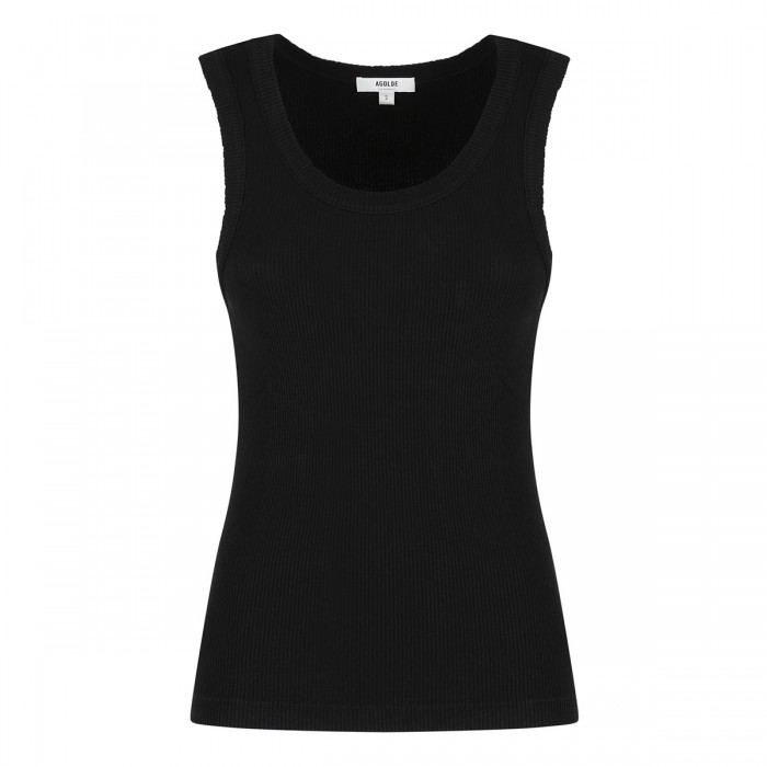 le noir cortina Poppy black tank
