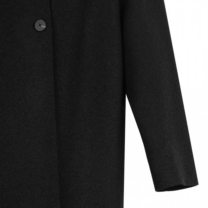 Le Noir Cortina Pressed Wool Cape