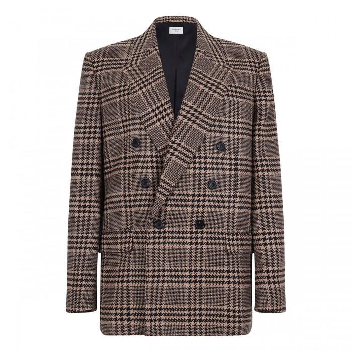 le noir cortina Prince of Wales jacket