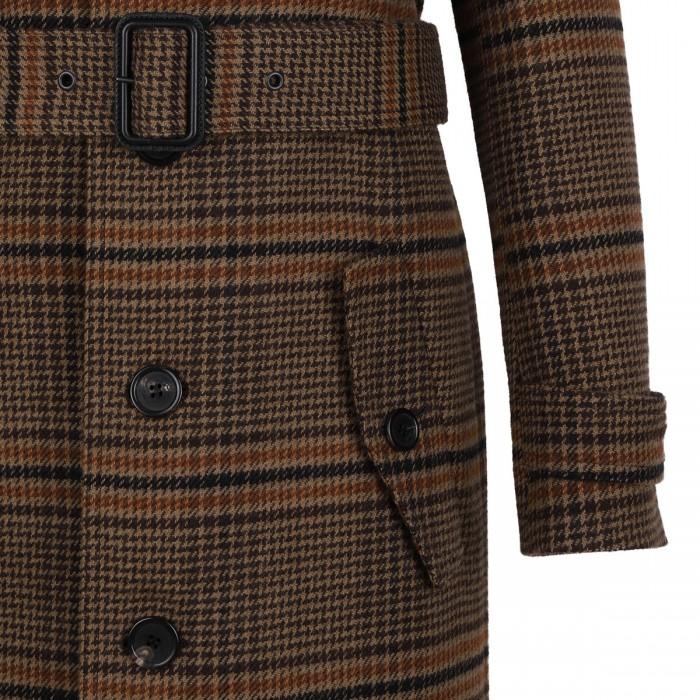 Le Noir Cortina Prince Of Wales Long Coat