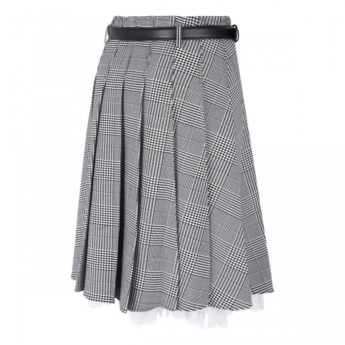 Le Noir Cortina Prince Of Wales Midi Skirt