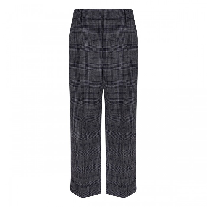 le noir cortina Prince of Wales pants