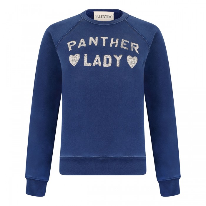 le noir cortina Printed jersey sweatshirt