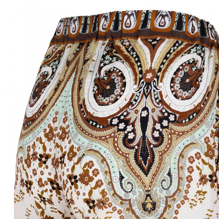 Le Noir Cortina Printed Silk Pants