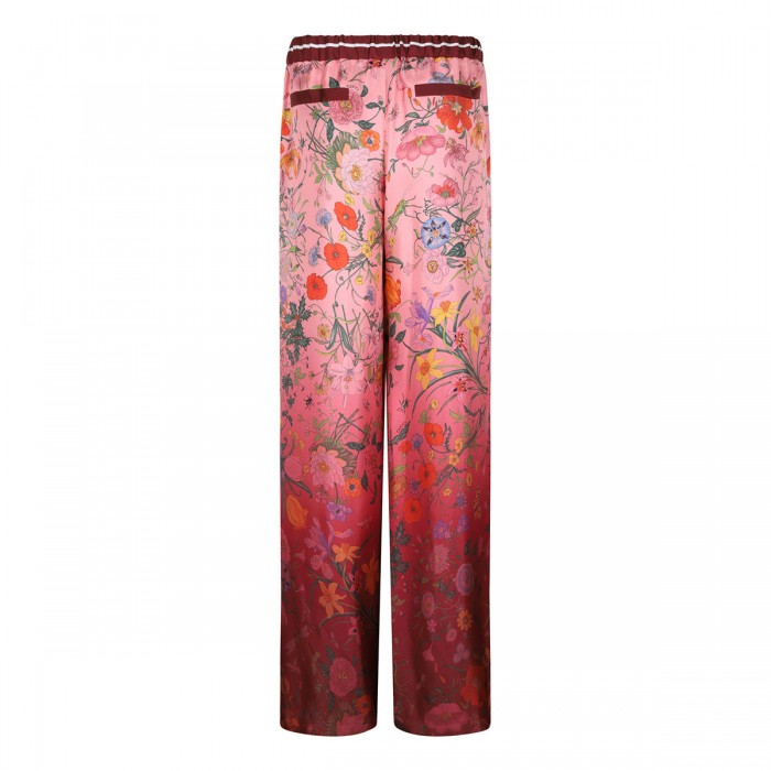 Le Noir Cortina Printed Silk Pants