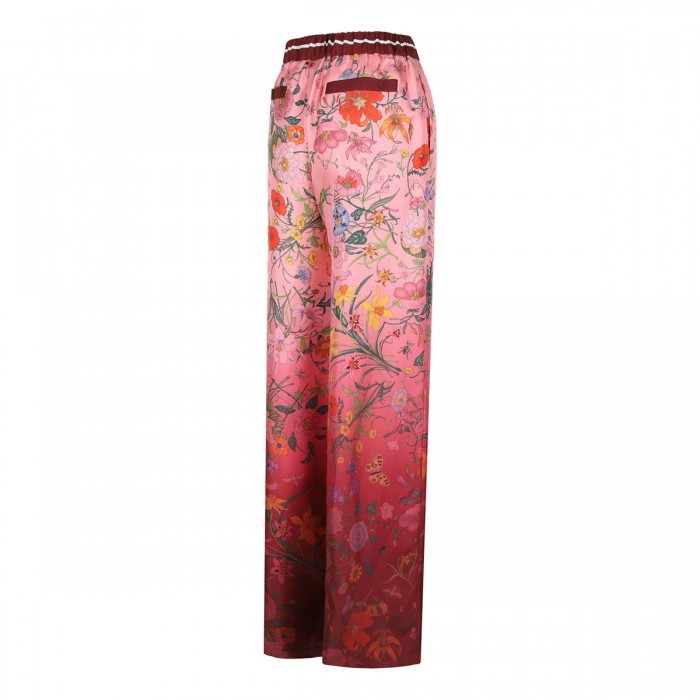 Le Noir Cortina Printed Silk Pants