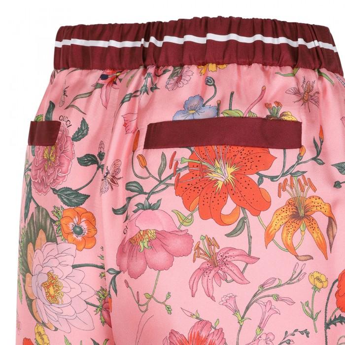 Le Noir Cortina Printed Silk Pants